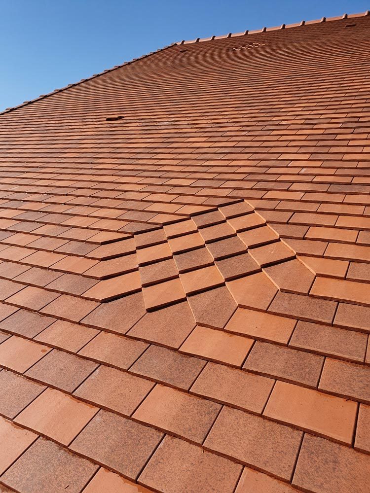 Toiture neuve en tuiles